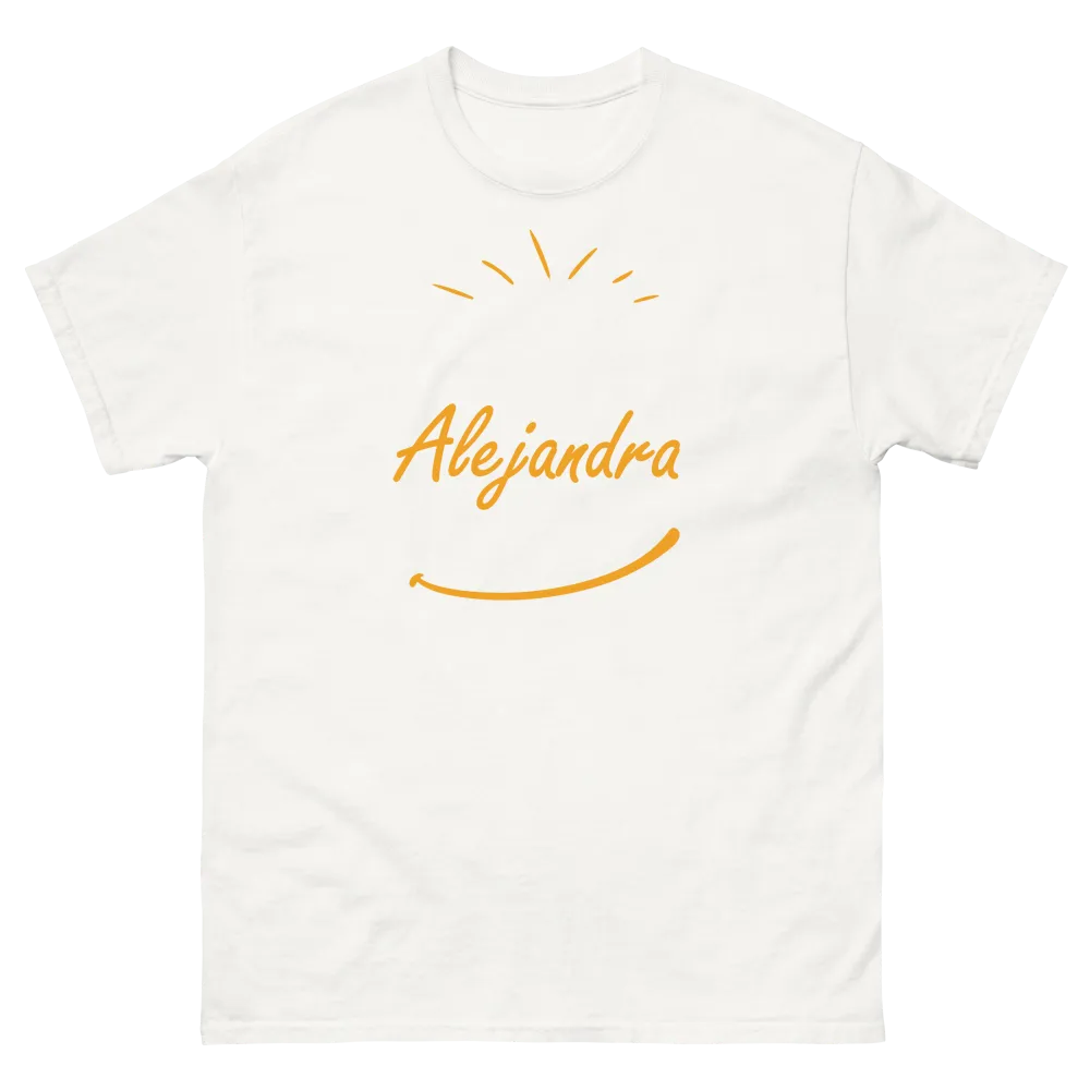 Camiseta Alejandra white
