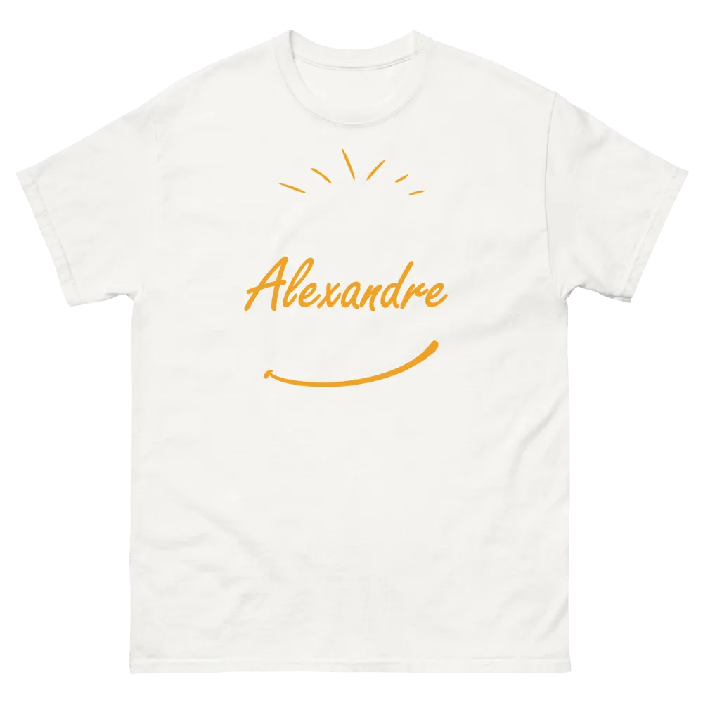 Camiseta Alexandre white