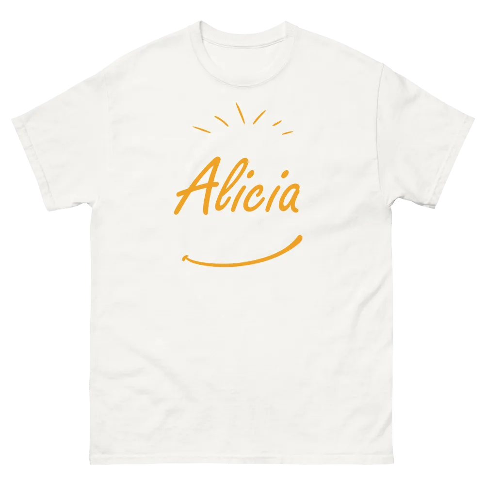 Camiseta Alicia white