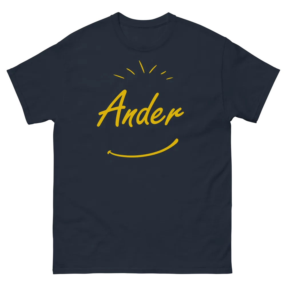 Camiseta Ander navy
