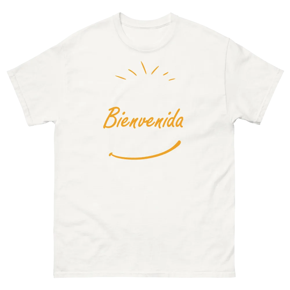 Camiseta Bienvenida white