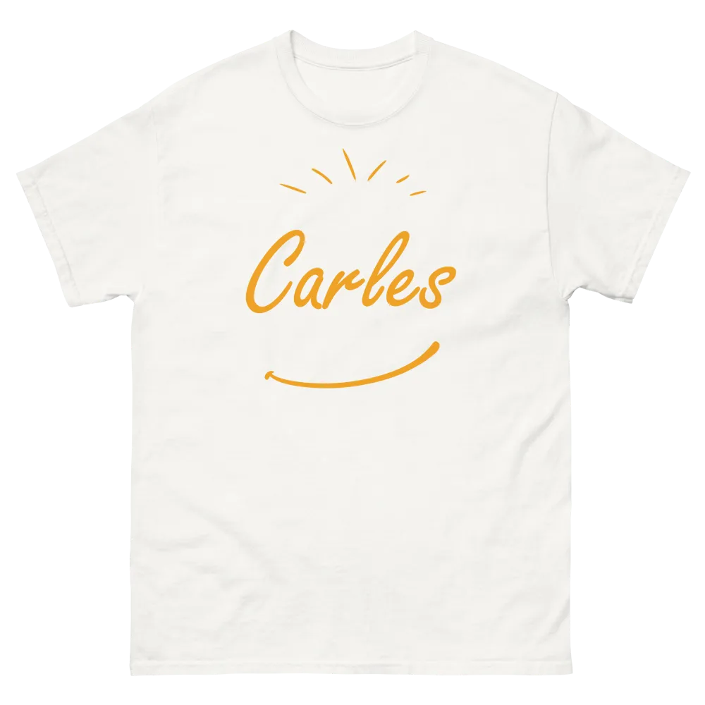 Camiseta Carles white
