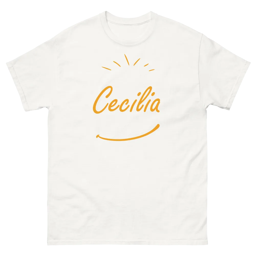 Camiseta Cecilia white