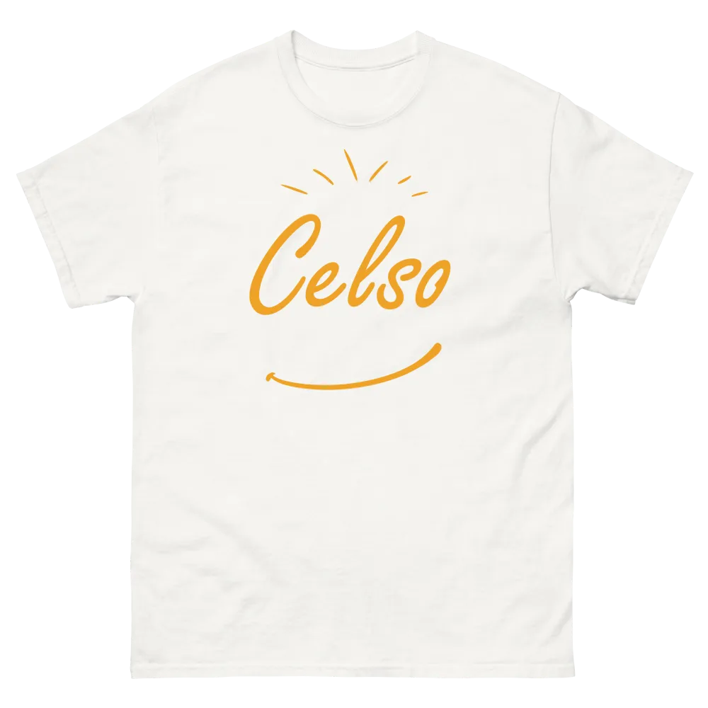 Camiseta Celso white