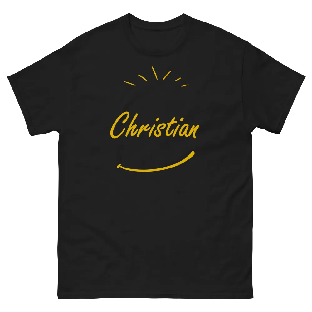 Camiseta Christian black