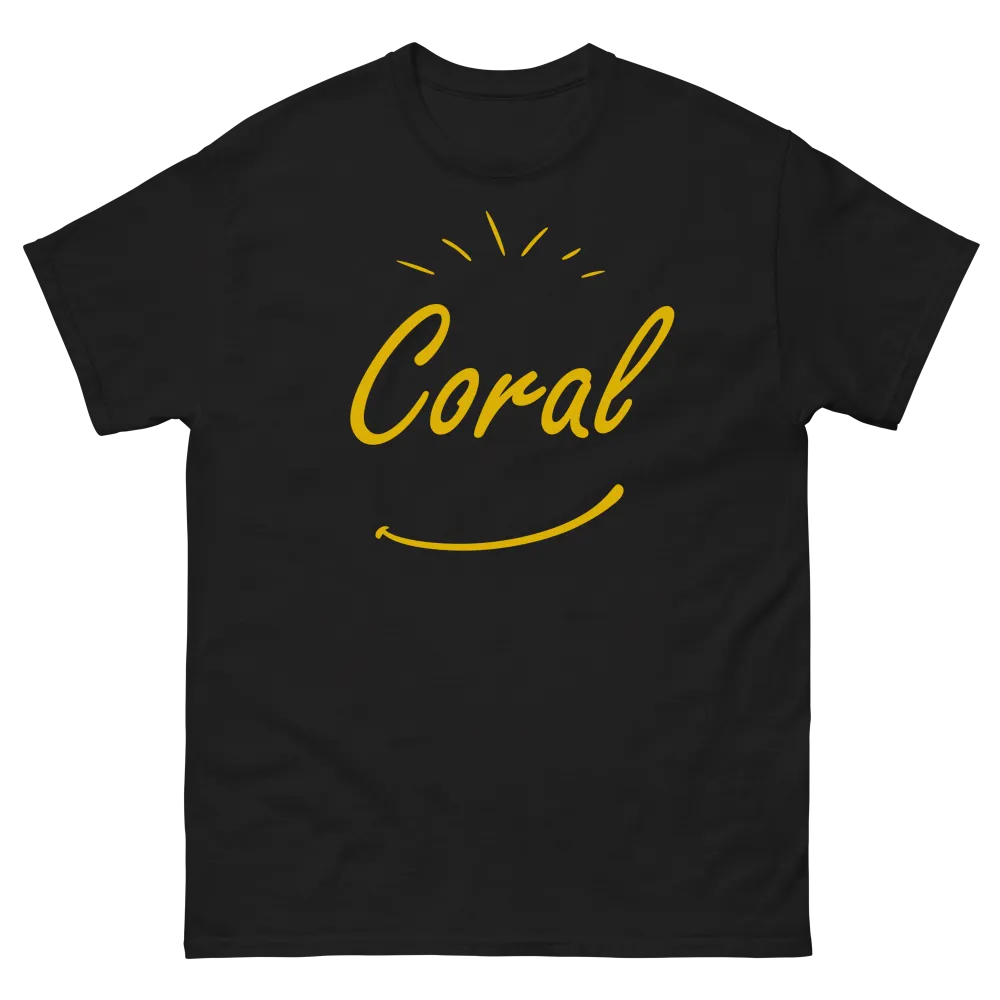 Camiseta Coral black