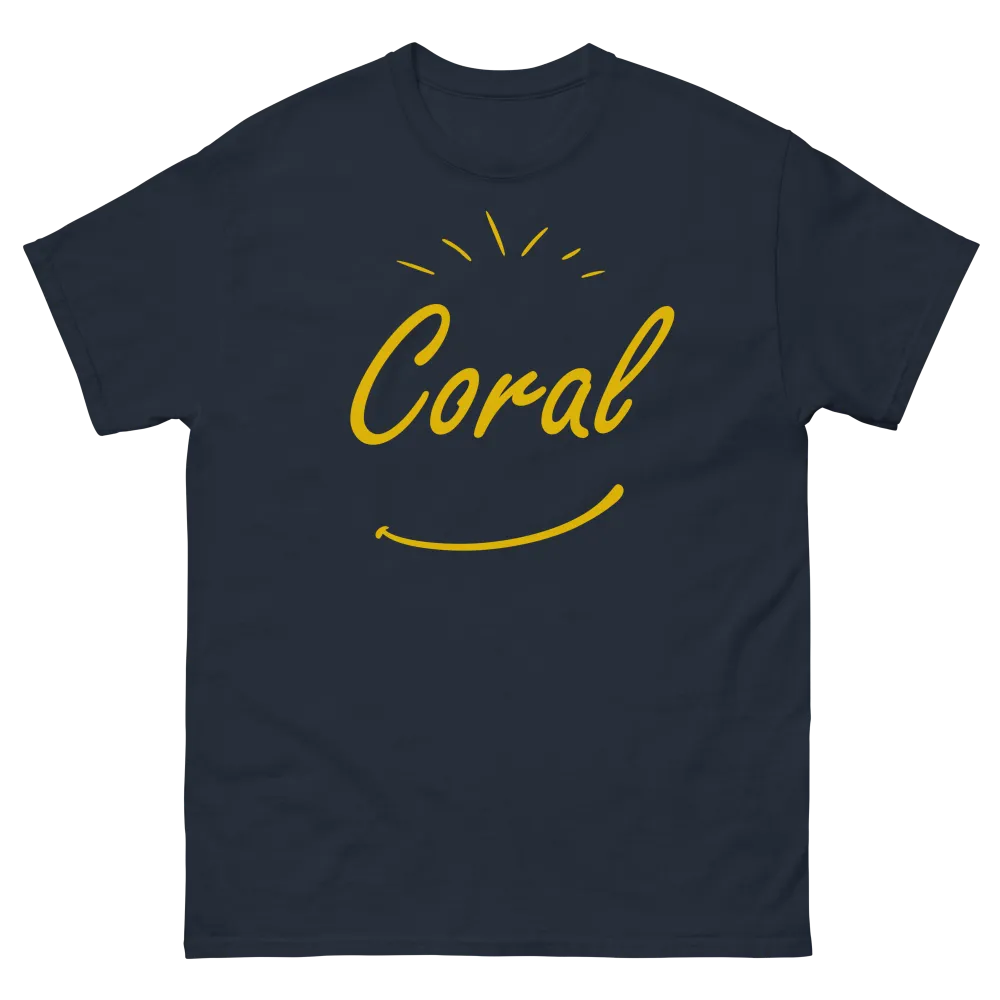 Camiseta Coral navy