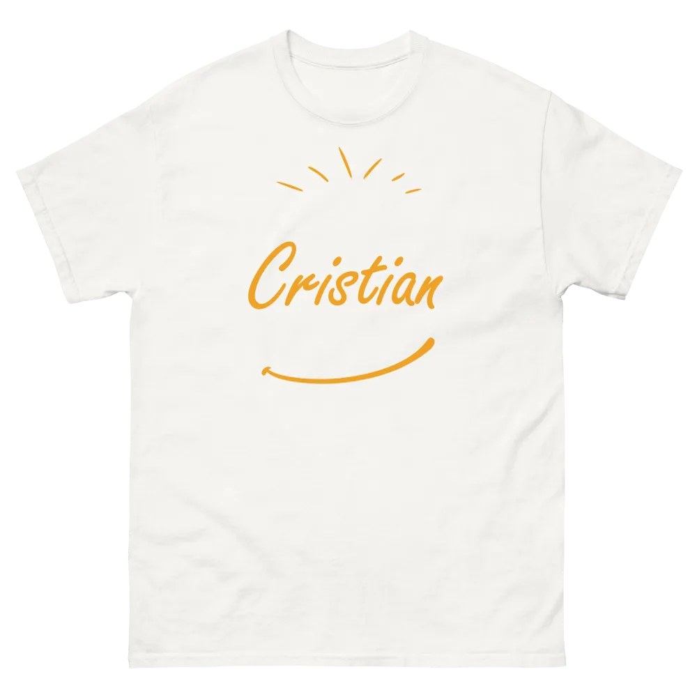 Camiseta Cristian white