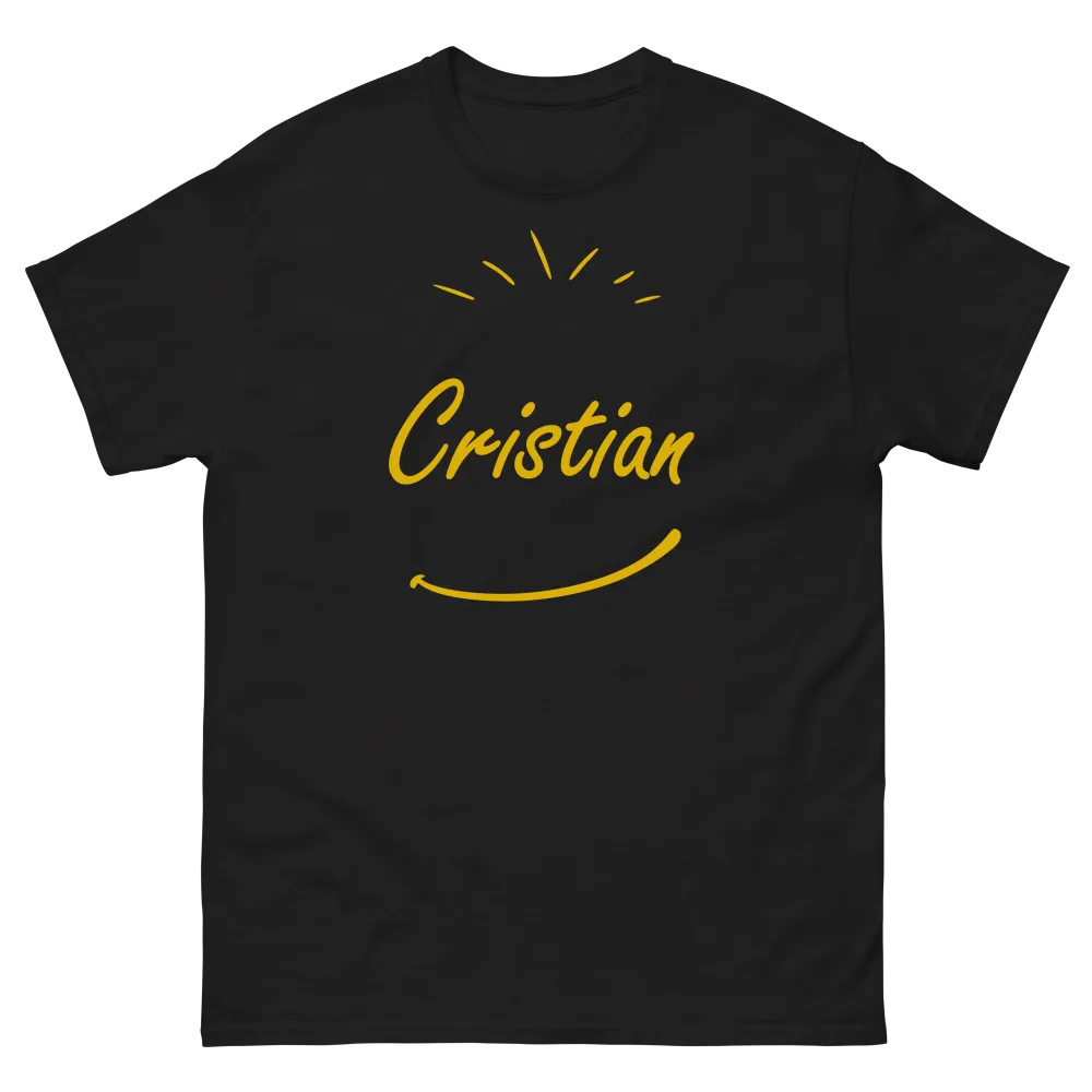 Camiseta Cristian black