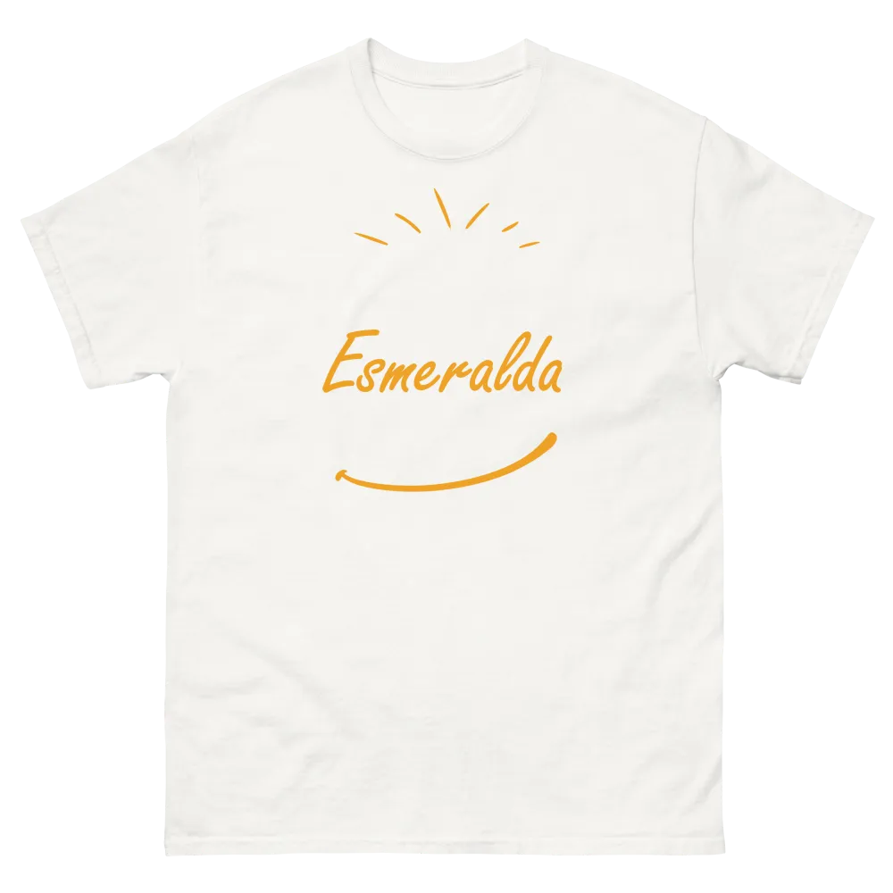 Camiseta Esmeralda white
