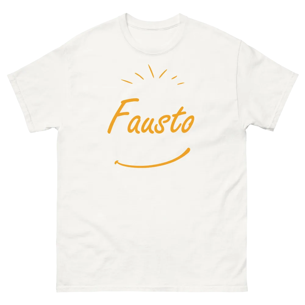 Camiseta Fausto white
