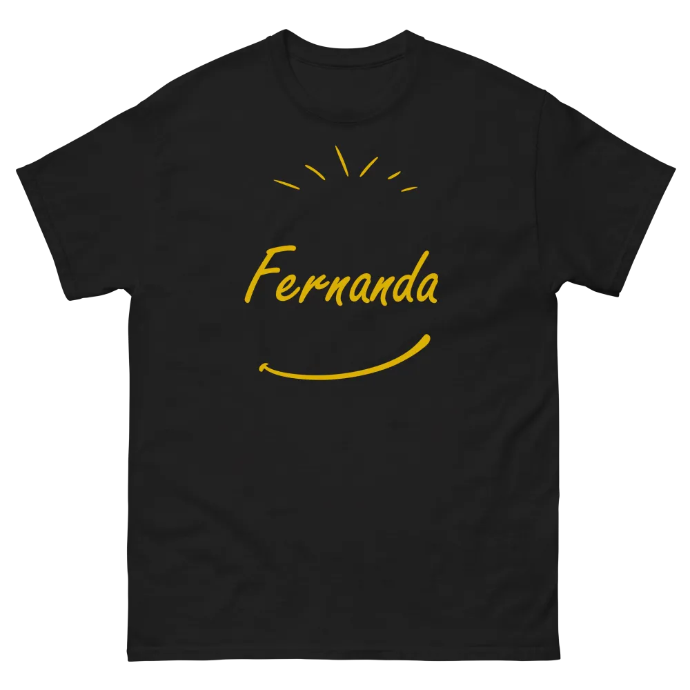 Camiseta Fernanda black