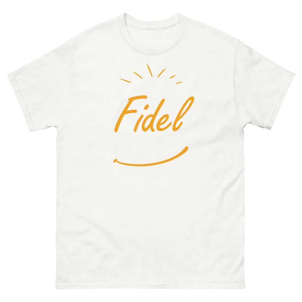 Camiseta Fidel white