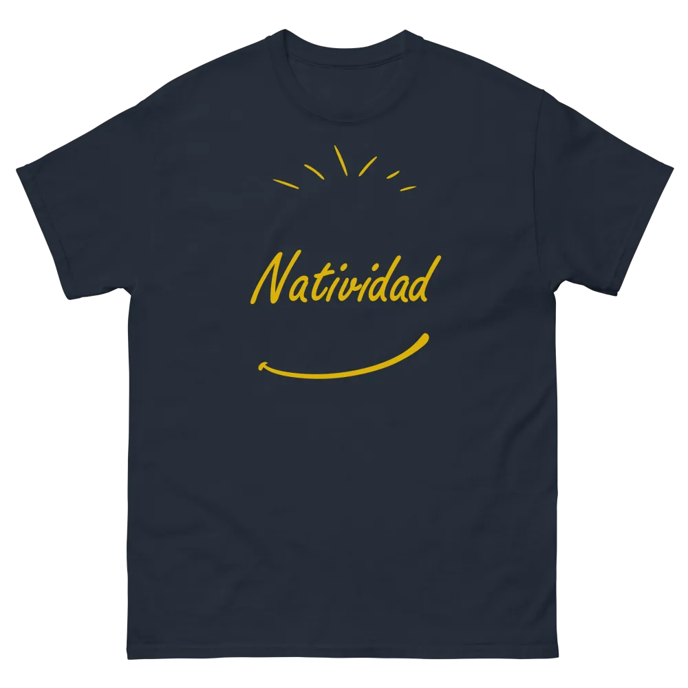 Camiseta Natividad navy