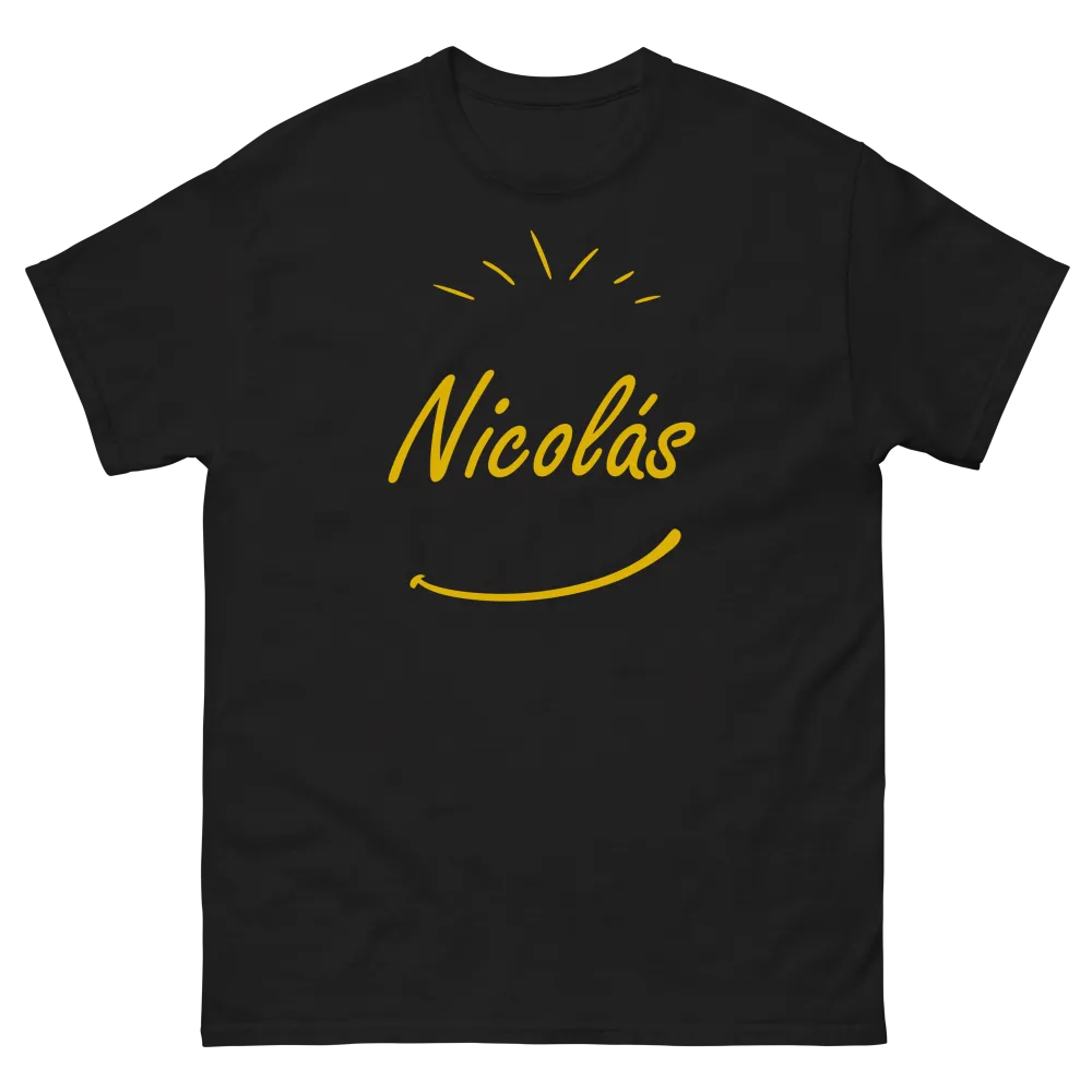 Camiseta Nicolas black