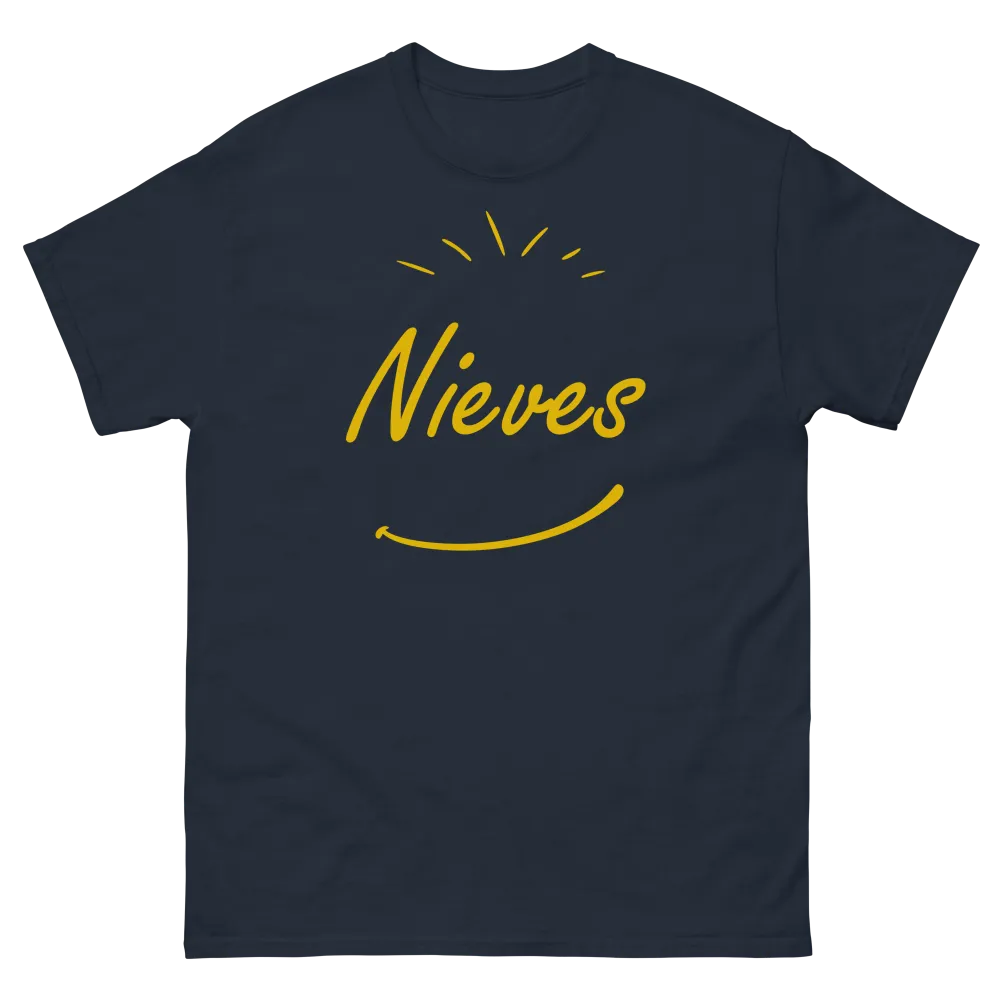 Camiseta Nieves navy