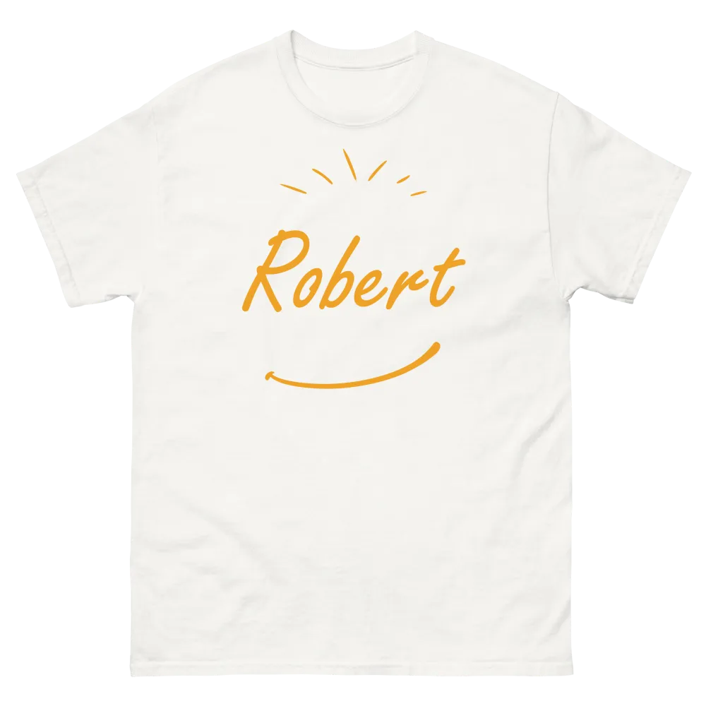 Camiseta Robert white