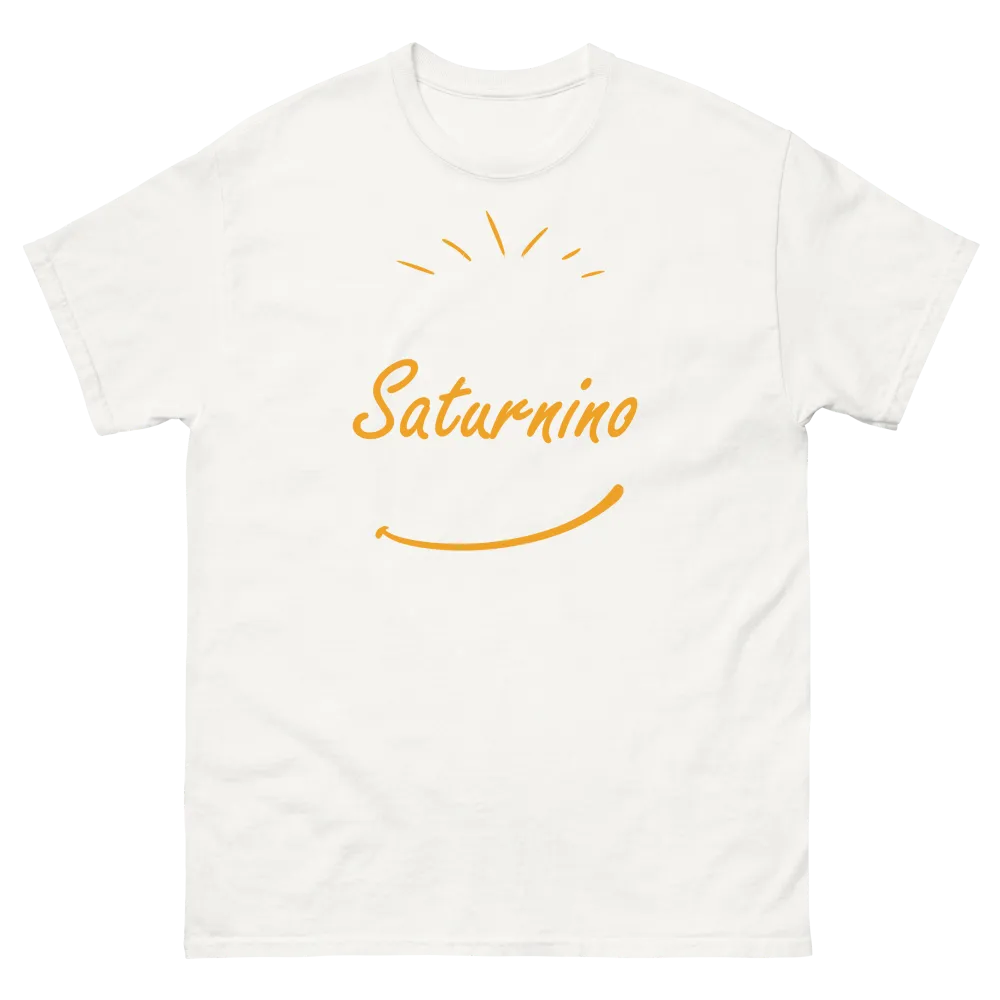 Camiseta Saturnino white