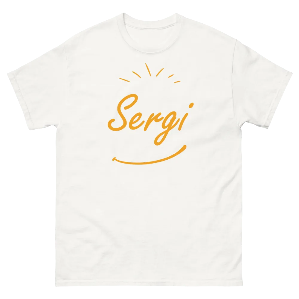 Camiseta Sergi white