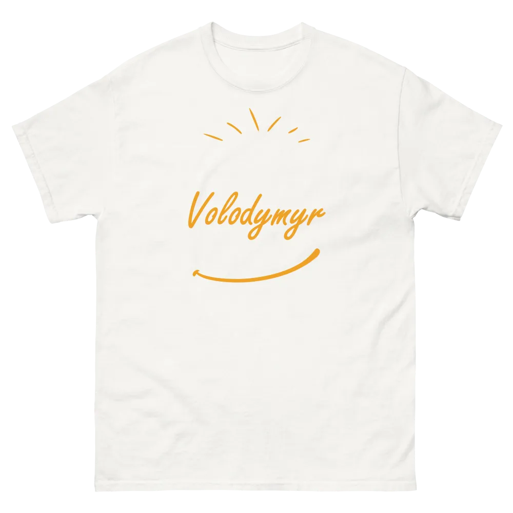 Camiseta Volodymyr white