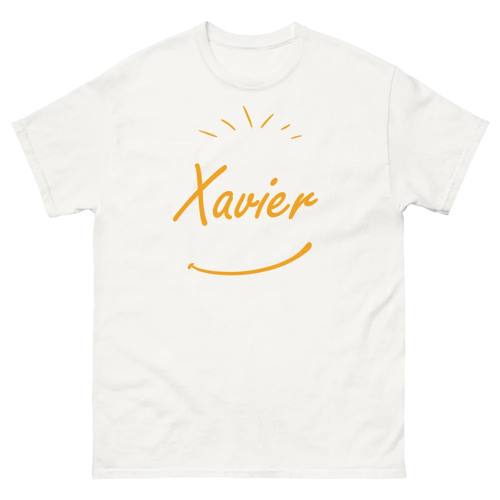 Camiseta Xavier white